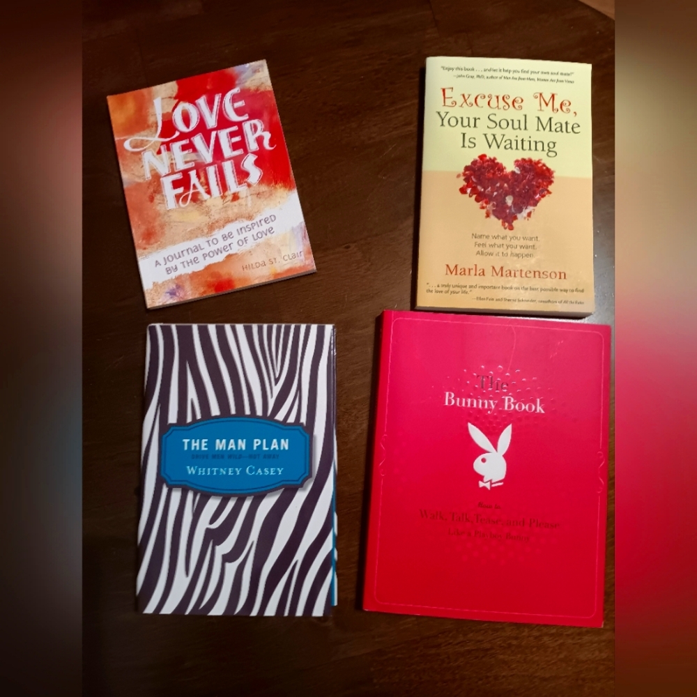 Lot of 4 books, playboy